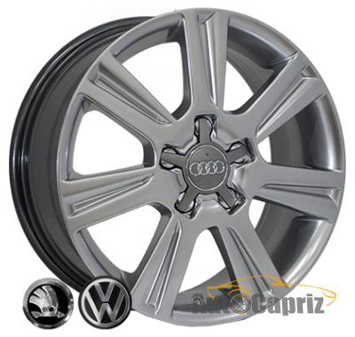 Диски Replica Audi M012 HB R16 W7.0 PCD5x112 ET42 DIA57.1   